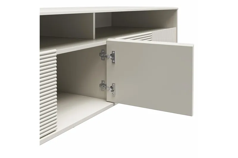 Daphne Tv-bänk 158,5x50 cm Vit - Dorel Home - Möbler - TV- & Mediamöbler - TV bänk & mediabänk