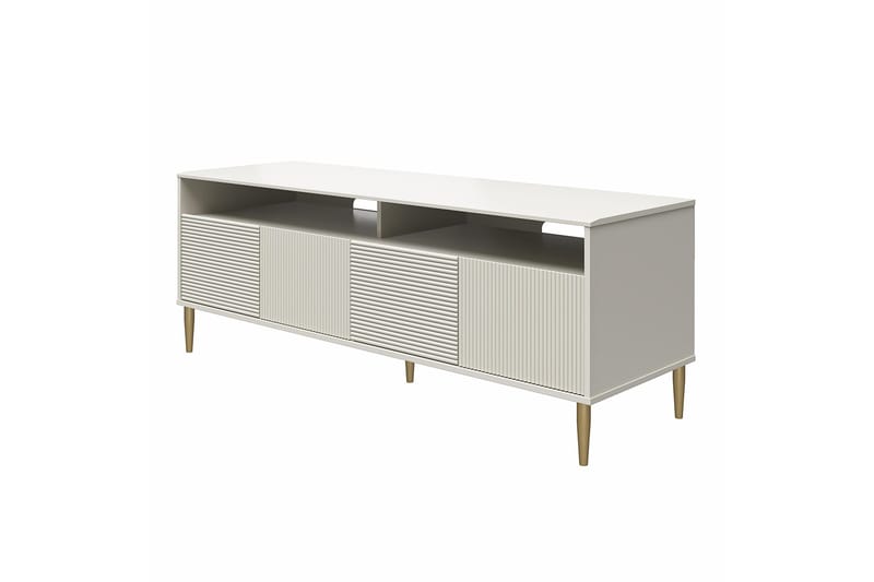 Daphne Tv-bänk 158,5x50 cm Vit - Dorel Home - Möbler - TV- & Mediamöbler - TV bänk & mediabänk