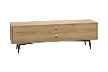 Dariana TV-bänk 160 cm med Förvaring i Ljust Trä - Ljusbrun - Möbler - TV- & Mediamöbler - TV bänk & mediabänk
