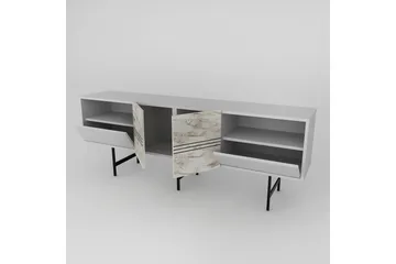 Dasaki Tv-bänk 180 cm - Vit - Möbler - TV- & Mediamöbler - TV bänk & mediabänk