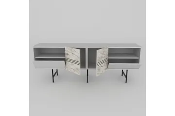 Dasaki Tv-bänk 180 cm - Vit - Möbler - TV- & Mediamöbler - TV bänk & mediabänk