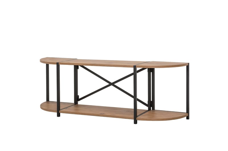 Debesis Tv-bänk 138 cm - Brun/Svart - Möbler - TV- & Mediamöbler - TV bänk & mediabänk