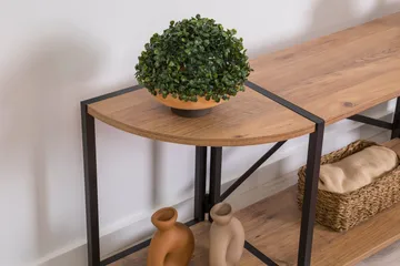 Debesis Tv-bänk 138 cm - Brun/Svart - Möbler - TV- & Mediamöbler - TV bänk & mediabänk