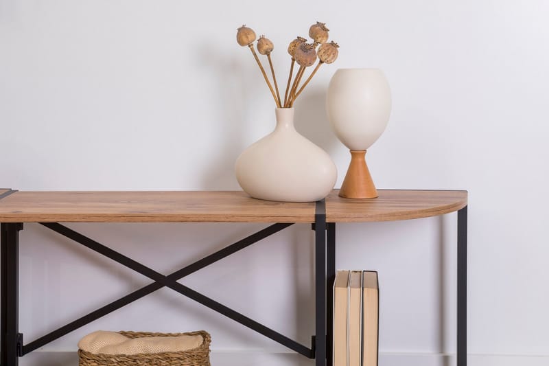 Debesis Tv-bänk 138 cm - Brun/Svart - Möbler - TV- & Mediamöbler - TV bänk & mediabänk