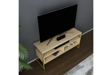 Desgrar Tv-bänk 110x49,9 cm - Guld - Möbler - TV- & Mediamöbler - TV bänk & mediabänk