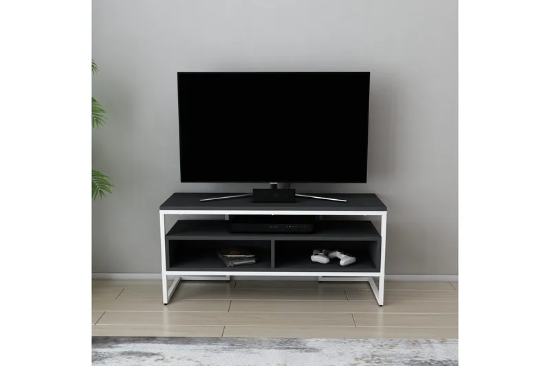 Desgrar Tv-bänk 110x49,9 cm - Vit - Möbler - TV- & Mediamöbler - TV bänk & mediabänk
