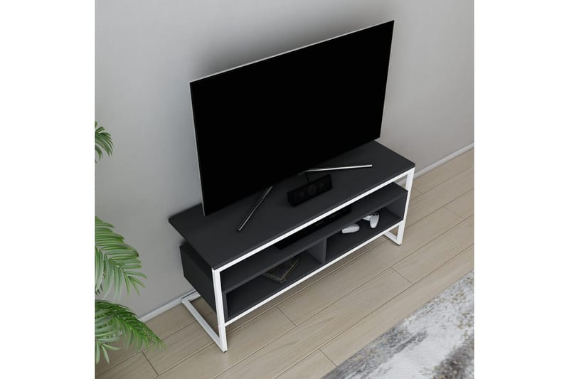 Desgrar Tv-bänk 110x49,9 cm - Vit - Möbler - TV- & Mediamöbler - TV bänk & mediabänk