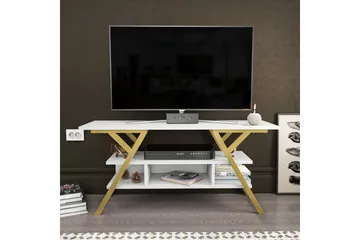 Desgrar Tv-bänk 120x55 cm - Guld - Möbler - TV- & Mediamöbler - TV bänk & mediabänk