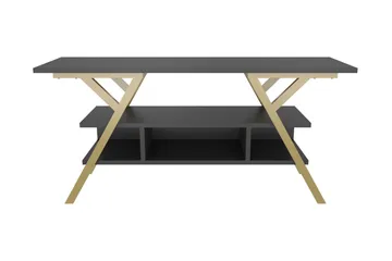 Desgrar Tv-bänk 120x55 cm - Guld - Möbler - TV- & Mediamöbler - TV bänk & mediabänk