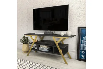 Desgrar Tv-bänk 120x55 cm - Guld - Möbler - TV- & Mediamöbler - TV bänk & mediabänk