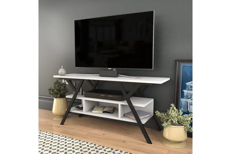 Desgrar Tv-bänk 120x55 cm - Svart - Möbler - TV- & Mediamöbler - TV bänk & mediabänk