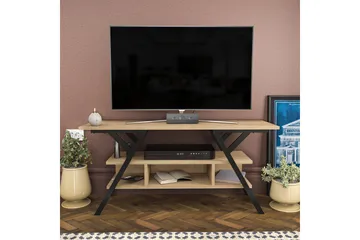 Desgrar Tv-bänk 120x55 cm - Svart - Möbler - TV- & Mediamöbler - TV bänk & mediabänk