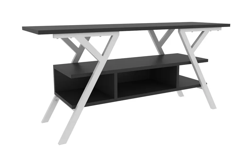 Desgrar Tv-bänk 120x55 cm, Vit