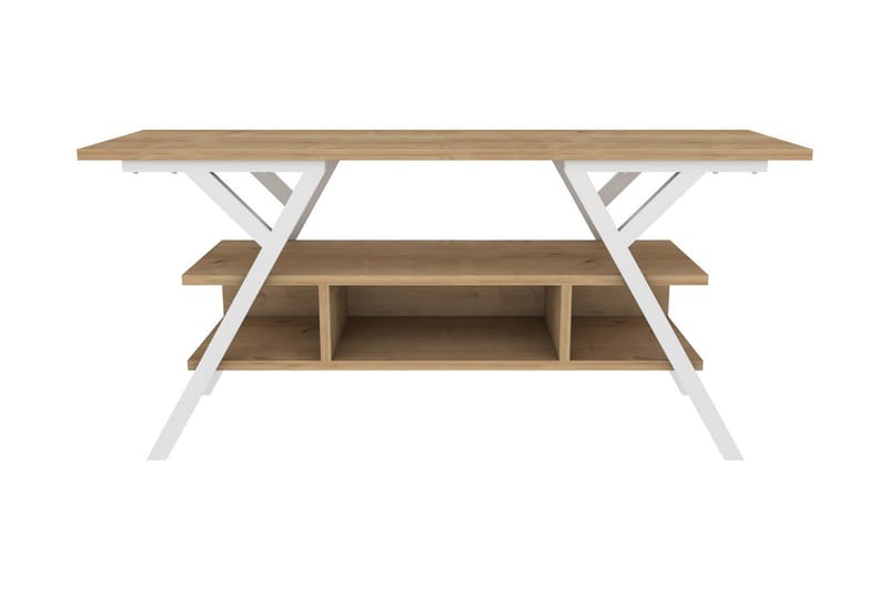 Desgrar Tv-bänk 120x55 cm - Vit - Möbler - TV- & Mediamöbler - TV bänk & mediabänk