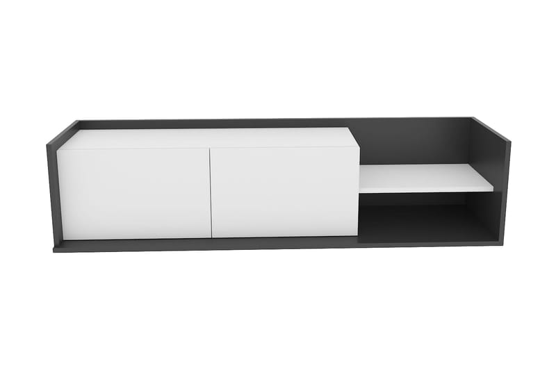 Desgrar Tv-bänk 160x36,8 cm - Antracit - Möbler - TV- & Mediamöbler - TV bänk & mediabänk