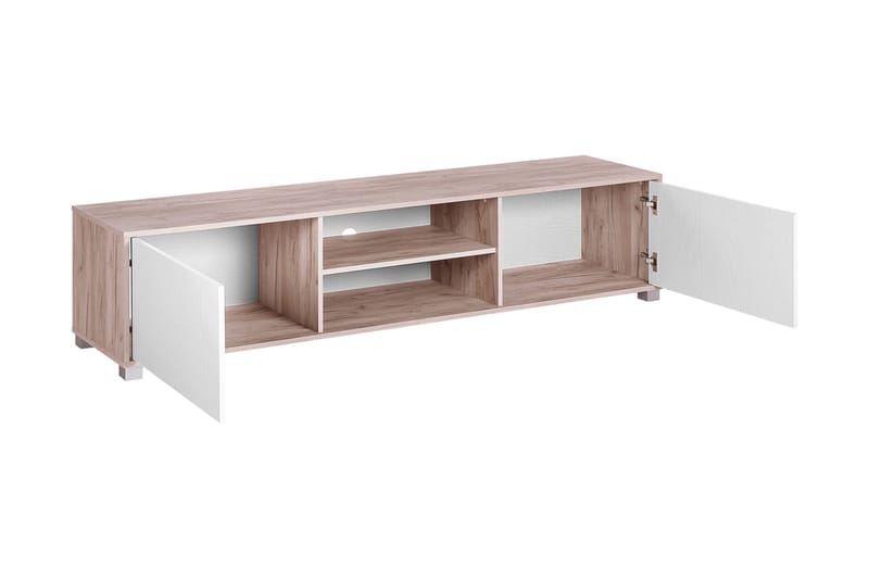Filteau Tv Bänk 180 cm i Trä - Vit|Beige - Möbler - TV- & Mediamöbler - TV bänk & mediabänk