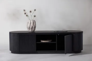 Fjällbacka Tv-bänk 160x48 cm - Svart - Möbler - TV- & Mediamöbler - TV bänk & mediabänk