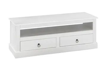 Galois TV-bänk 118 cm - Vit - Möbler - TV- & Mediamöbler - TV bänk & mediabänk