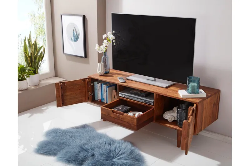 Hades TV-Bänk 135 cm - Trä/natur - Möbler - TV- & Mediamöbler - TV bänk & mediabänk