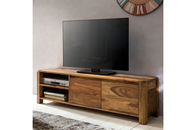 Hafsah TV-Bänk 140 cm - Trä/natur - Möbler - TV- & Mediamöbler - TV bänk & mediabänk