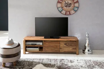 Hafsah TV-Bänk 140 cm - Trä/natur - Möbler - TV- & Mediamöbler - TV bänk & mediabänk