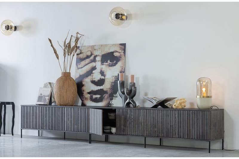 Hemlinge TV-bänk 150 cm - Espresso - Möbler - TV- & Mediamöbler - TV bänk & mediabänk