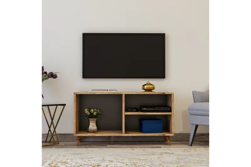 Hensiek TV-Bänk 100 cm - Trä/Natur - Möbler - TV- & Mediamöbler - TV bänk & mediabänk
