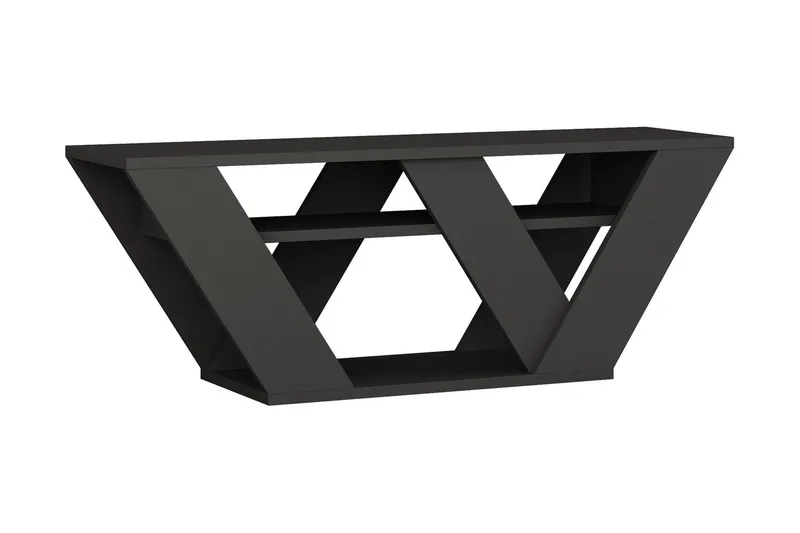 Homitis Tv-Bänk 110 cm, Mörkgrå