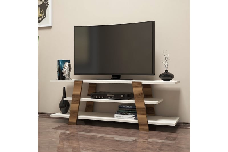 Hovdane TV-Bänk 120 cm - Brun - Möbler - TV- & Mediamöbler - TV bänk & mediabänk