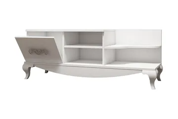 Hovdane TV-Bänk 130 cm - Vit - Möbler - TV- & Mediamöbler - TV bänk & mediabänk