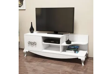 Hovdane TV-Bänk 130 cm - Vit - Möbler - TV- & Mediamöbler - TV bänk & mediabänk