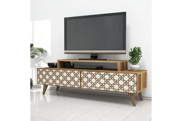 Hovdane TV-Bänk 140 cm - Brun - Möbler - TV- & Mediamöbler - TV bänk & mediabänk
