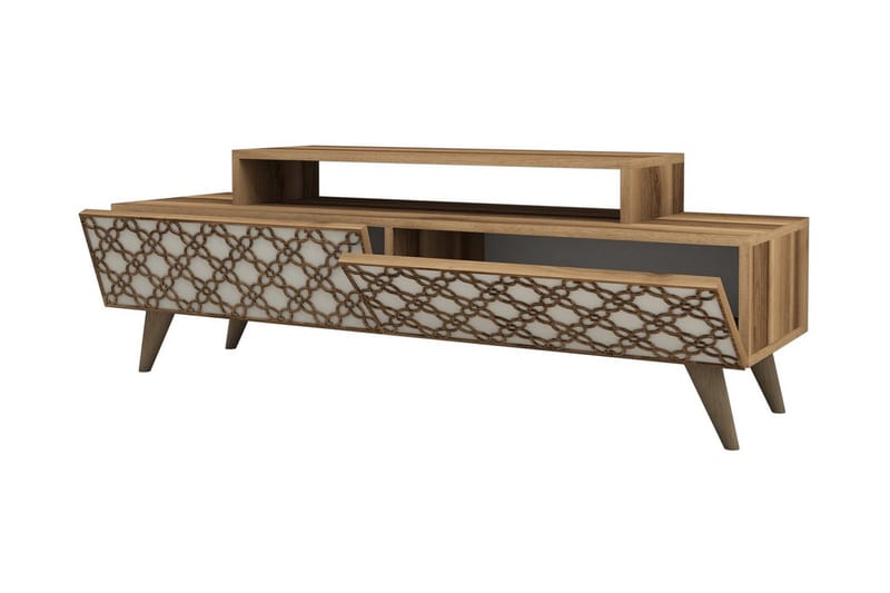 Hovdane TV-Bänk 140 cm - Brun - Möbler - TV- & Mediamöbler - TV bänk & mediabänk
