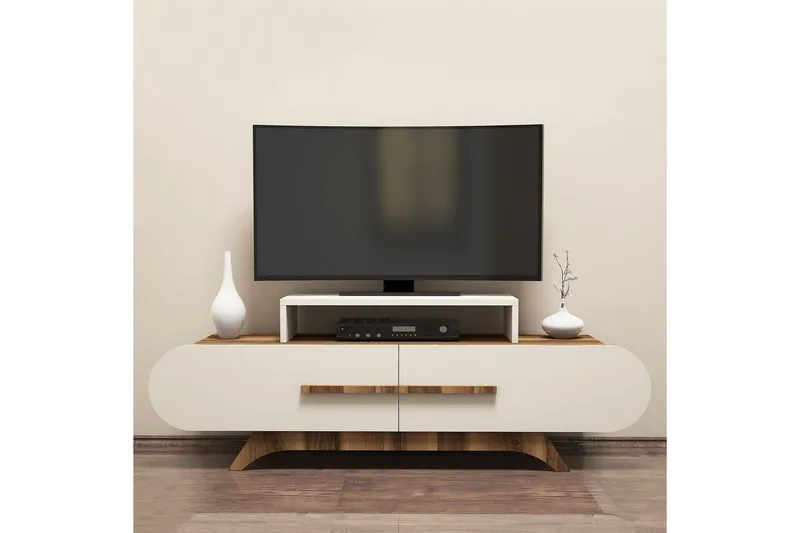 Hovdane TV-Bänk 145 cm - Brun - Möbler - TV- & Mediamöbler - TV bänk & mediabänk