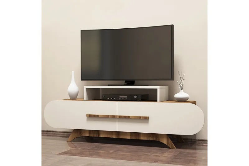 Hovdane TV-Bänk 145 cm - Brun - Möbler - TV- & Mediamöbler - TV bänk & mediabänk