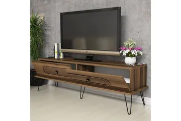 Hovdane TV-Bänk 145 cm - Brun - Möbler - TV- & Mediamöbler - TV bänk & mediabänk