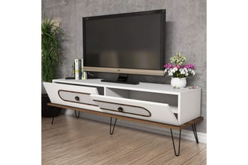 Hovdane TV-Bänk 145 cm - Vit - Möbler - TV- & Mediamöbler - TV bänk & mediabänk