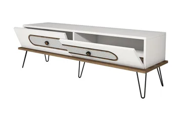 Hovdane TV-Bänk 145 cm - Vit - Möbler - TV- & Mediamöbler - TV bänk & mediabänk