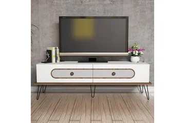 Hovdane TV-Bänk 145 cm - Vit - Möbler - TV- & Mediamöbler - TV bänk & mediabänk