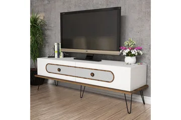 Hovdane TV-Bänk 145 cm - Vit - Möbler - TV- & Mediamöbler - TV bänk & mediabänk
