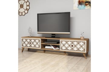 Hovdane TV-Bänk 180 cm - Brun - Möbler - TV- & Mediamöbler - TV bänk & mediabänk