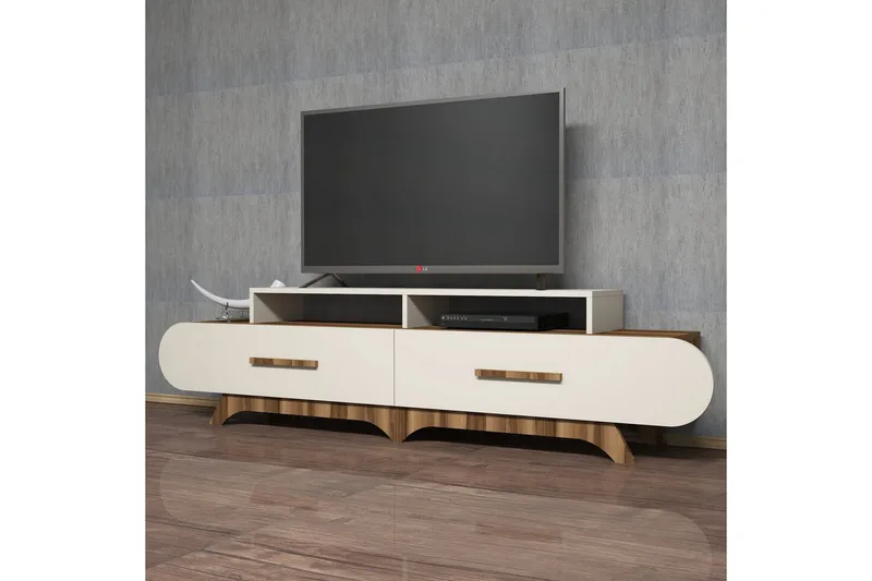 Hovdane TV-Bänk 205 cm - Brun - Möbler - TV- & Mediamöbler - TV bänk & mediabänk