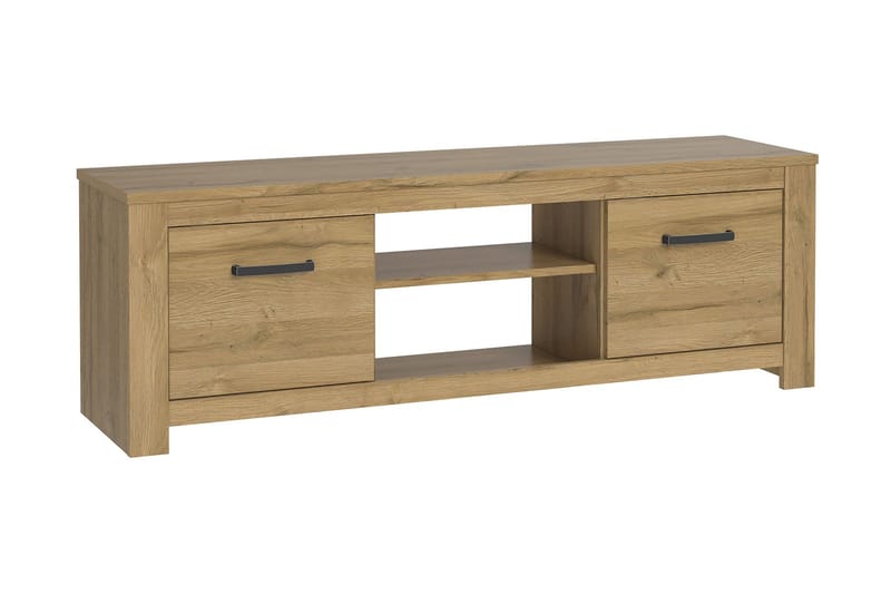 Hovencamp TV-Bänk 161 cm - Brun - Möbler - TV- & Mediamöbler - TV bänk & mediabänk
