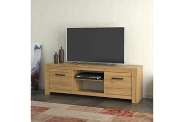 Hovencamp TV-Bänk 161 cm - Brun - Möbler - TV- & Mediamöbler - TV bänk & mediabänk