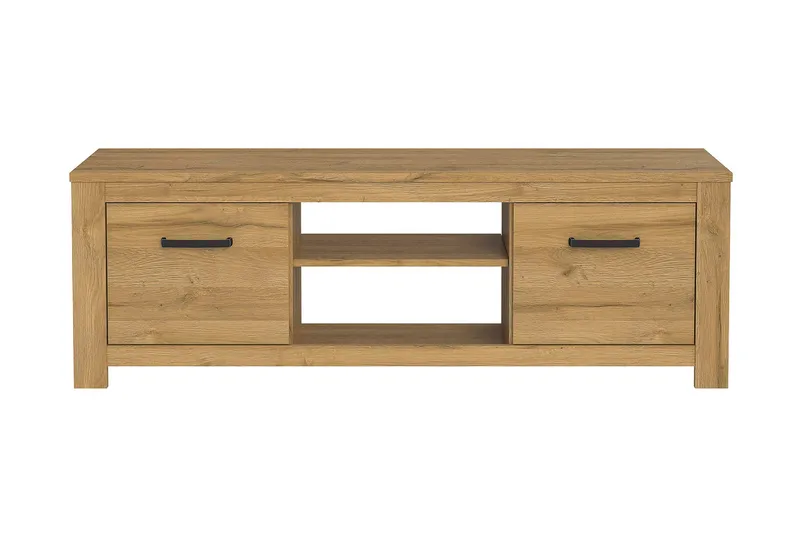 Hovencamp TV-Bänk 161 cm - Brun - Möbler - TV- & Mediamöbler - TV bänk & mediabänk