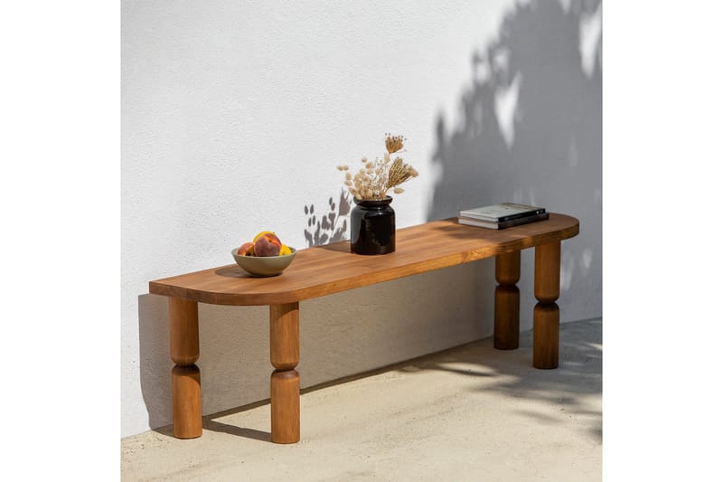 Ida Tv-bänk 140 cm - Brun - Möbler - TV- & Mediamöbler - TV bänk & mediabänk