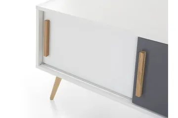 Indiana Tv-Bänk 40x160 cm - Vit - Möbler - TV- & Mediamöbler - TV bänk & mediabänk