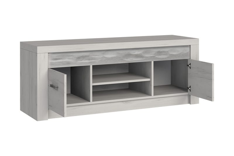 Indianapolis TV-bänk 137x42x53 cm - Brun - Möbler - TV- & Mediamöbler - TV bänk & mediabänk