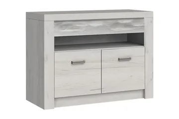 Indianapolis TV-bänk 96x42x73 cm - Vit - Möbler - TV- & Mediamöbler - TV bänk & mediabänk