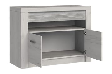 Indianapolis TV-bänk 96x42x73 cm - Vit - Möbler - TV- & Mediamöbler - TV bänk & mediabänk